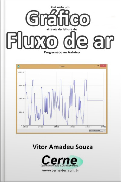 Plotando Um Gráfico Através Da Leitura De Fluxo De Ar Programado No Arduino