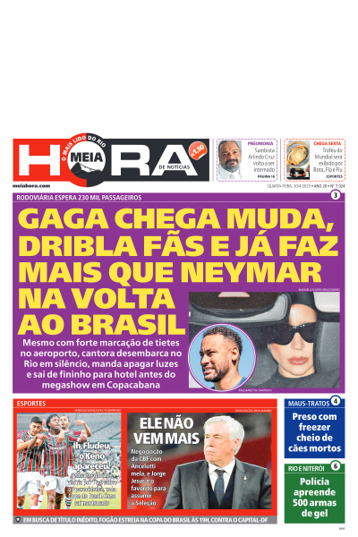 MEIA HORA - Edição de 30 de Abril de 2025