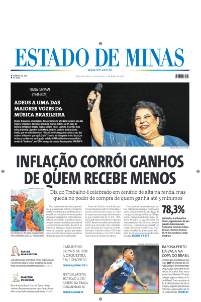 Estado de Minas - Edição de 02 de Maio de 2025