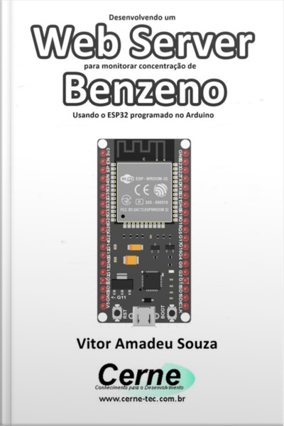Desenvolvendo Um Web Server Para Monitorar Concentração De Benzeno Usando O Esp32 Programado No Arduino