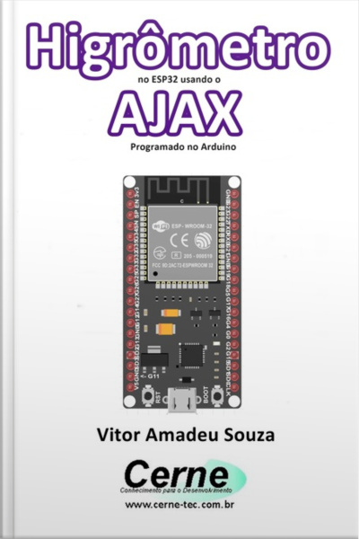 Higrômetro No Esp32 Usando O Ajax Programado No Arduino