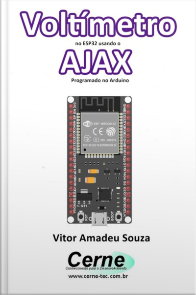 Voltímetro No Esp32 Usando O Ajax Programado No Arduino
