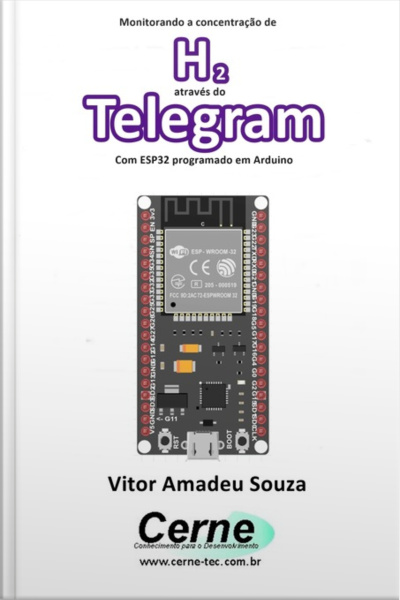 Monitorando A Concentração De H2 Através Do Telegram Com Esp32 Programado Em Arduino