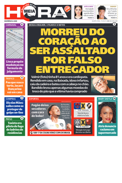 MEIA HORA - Edição de 07 de Maio de 2025