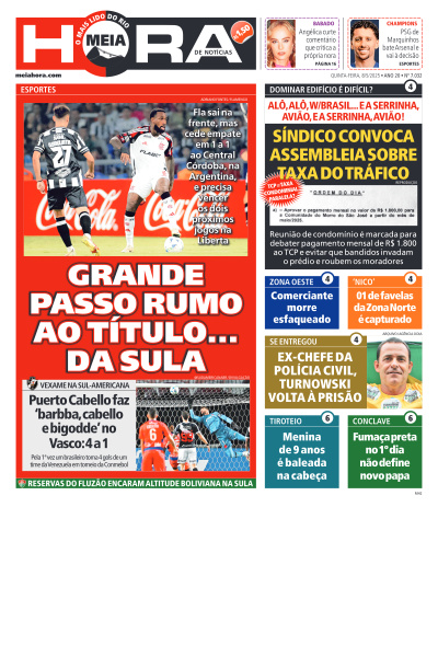 MEIA HORA - Edição de 08 de Maio de 2025