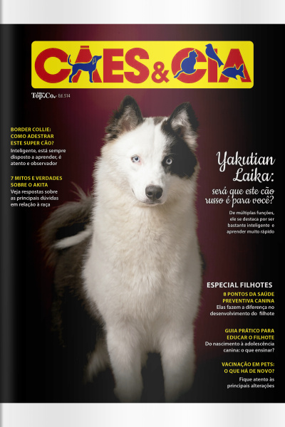Cães e Cia Ed. 514 - Especial Filhotes  Yakutian Laika