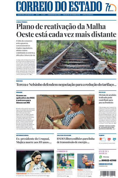 Correio do Estado - Edição de 14 de Maio de 2025