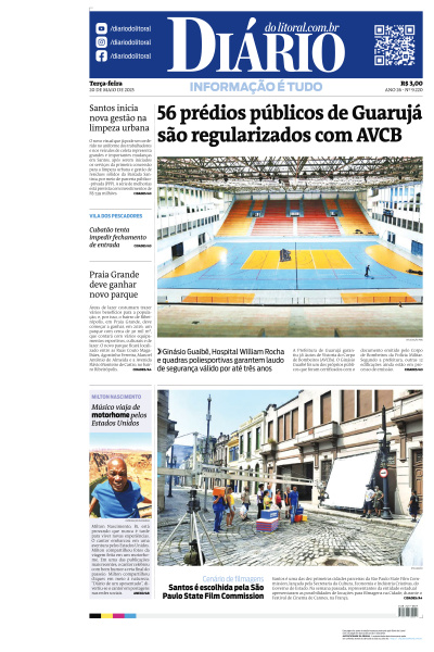 Diário do Litoral - Edição de 20 de Maio de 2025