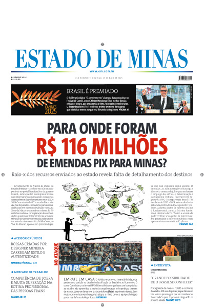 Estado de Minas - Edição de 25 de Maio de 2025