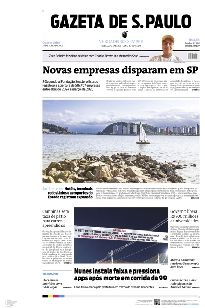 Gazeta de S. Paulo - Edição de 28 de Maio de 2025