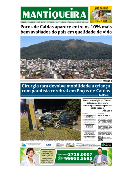 Mantiqueira - Edição de 30 de Maio de 2025
