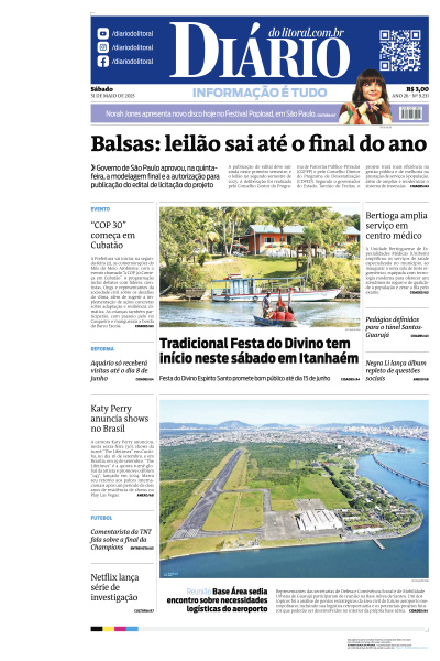 Diário do Litoral - Edição de 31 de Maio de 2025