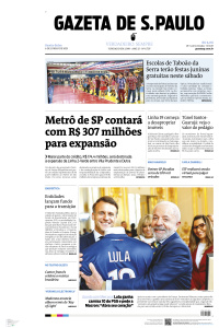 Gazeta de S. Paulo - Edição de 06 de Junho de 2025