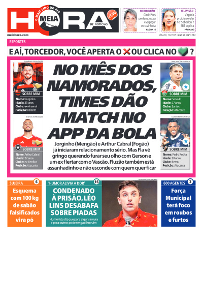 MEIA HORA - Edição de 07 de Junho de 2025