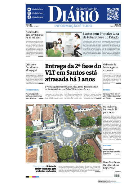 Diário do Litoral - Edição de 07 de Junho de 2025