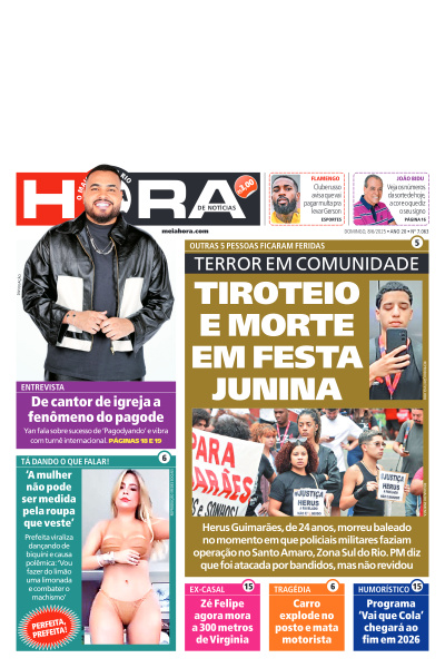 MEIA HORA - Edição de 08 de Junho de 2025