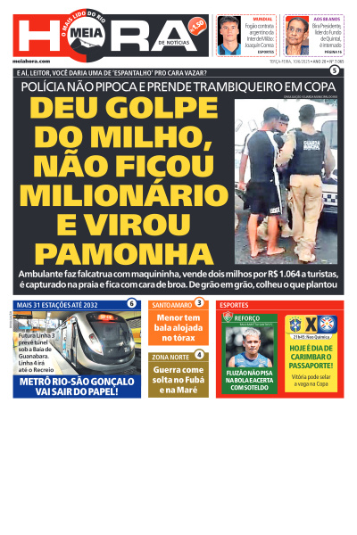 MEIA HORA - Edição de 10 de Junho de 2025