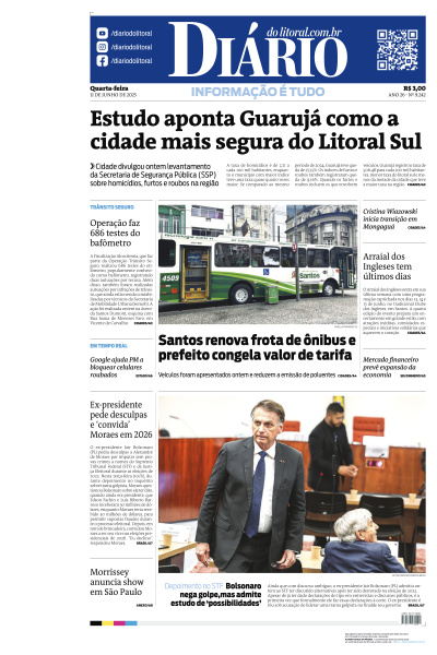 Diário do Litoral - Edição de 11 de Junho de 2025