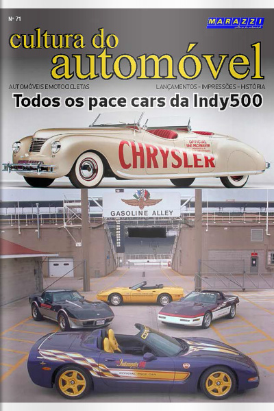 Cultura do Automóvel Ed. 71 - Todos os pace cars da Indy500