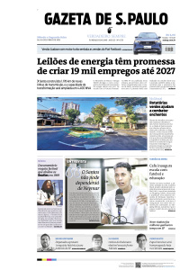 Gazeta de S. Paulo - Edição de 14 de Junho de 2025