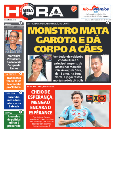 MEIA HORA - Edição de 16 de Junho de 2025