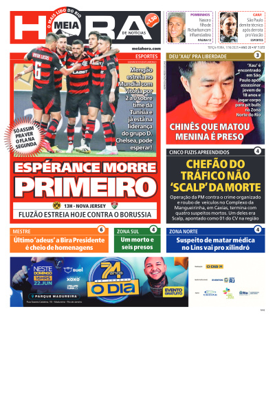 MEIA HORA - Edição de 17 de Junho de 2025