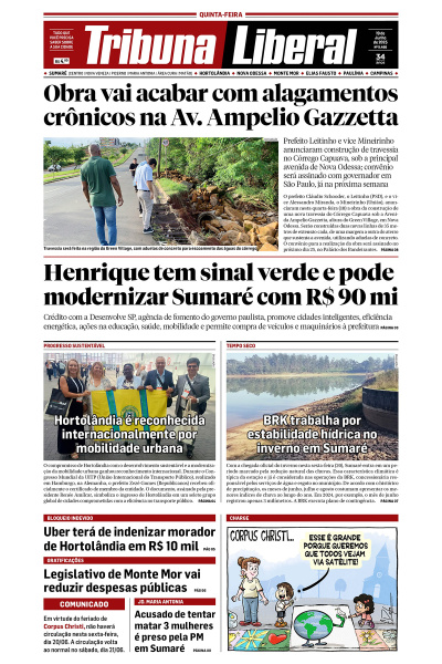 Tribuna Liberal - Edição de 19 de Junho de 2025.