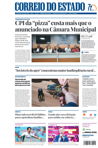 Correio do Estado - Edição de 01 de Julho de 2025