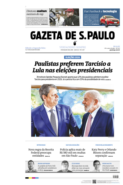 Gazeta de S. Paulo - Edição de 05 de Julho de 2025