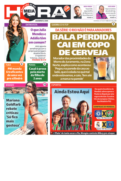 MEIA HORA - Edição de 06 de Julho de 2025
