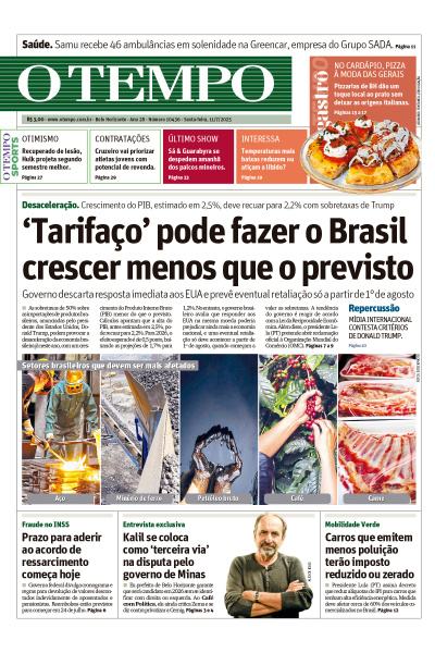 O TEMPO - Edição de 11 de Julho de 2025