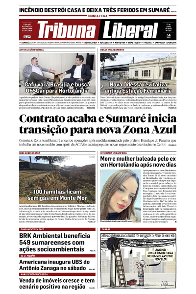 Tribuna Liberal - Edição de 17 de Julho de 2025.