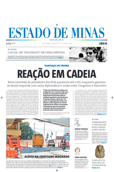 Estado de Minas - Edição de 17 de Julho de 2025