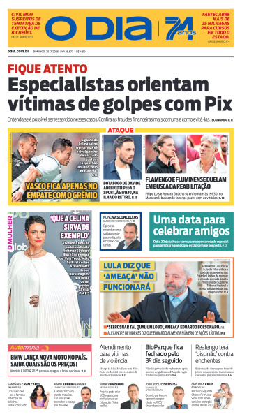 O DIA - Edição de 20 de Julho de 2025