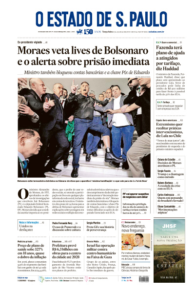 Estadão - Edição de 22 de Julho de 2025