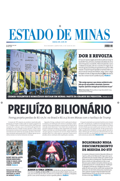 Estado de Minas - Edição de 23 de Julho de 2025