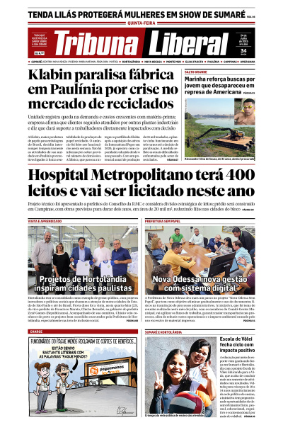 Tribuna Liberal - Edição de 24 de Julho de 2025.