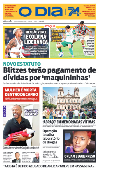 O DIA - Edição de 24 de Julho de 2025
