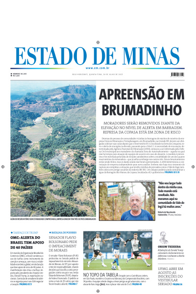 Estado de Minas - Edição de 24 de Julho de 2025