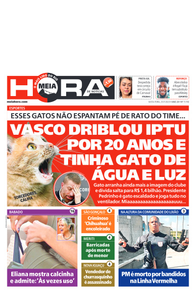 MEIA HORA - Edição de 25 de Julho de 2025