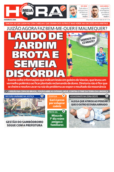 MEIA HORA - Edição de 29 de Julho de 2025