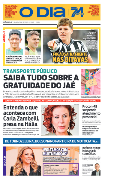 O DIA - Edição de 30 de Julho de 2025