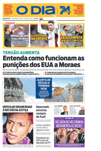 O DIA - Edição de 31 de Julho de 2025