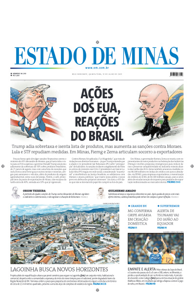 Estado de Minas - Edição de 31 de Julho de 2025