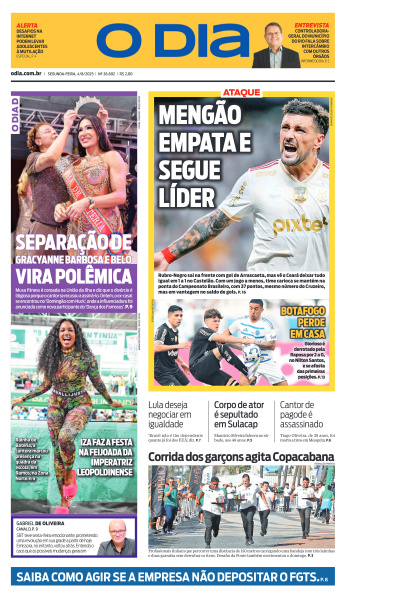 O DIA - Edição de 04 de Agosto de 2025