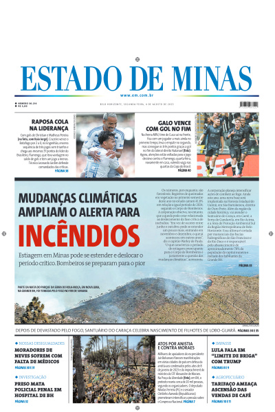 Estado de Minas - Edição de 04 de Agosto de 2025