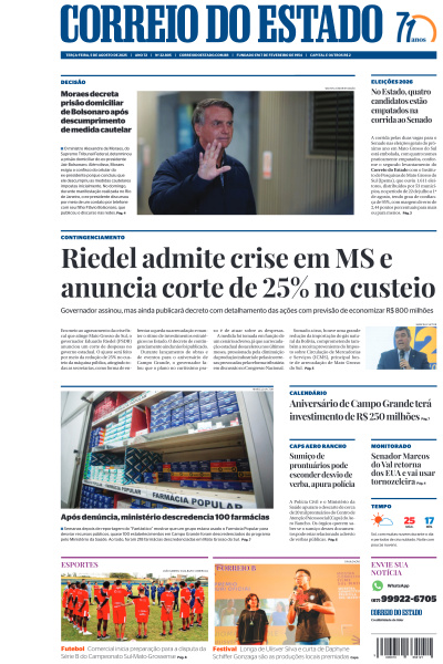Correio do Estado - Edição de 05 de Agosto de 2025