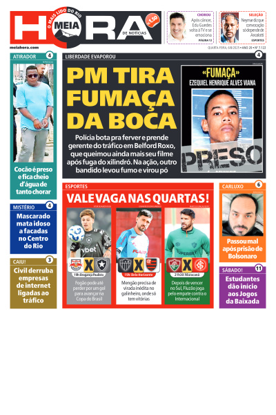 MEIA HORA - Edição de 06 de Agosto de 2025