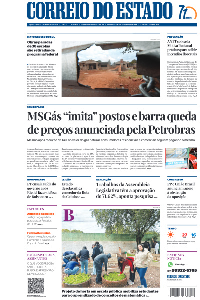 Correio do Estado - Edição de 07 de Agosto de 2025