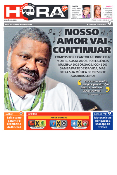 MEIA HORA - Edição de 09 de Agosto de 2025